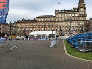 George Square Glasgow Marquee