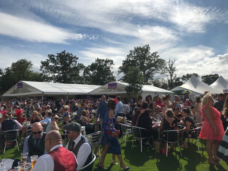 Marquees at Hamilton Park Ladies Day