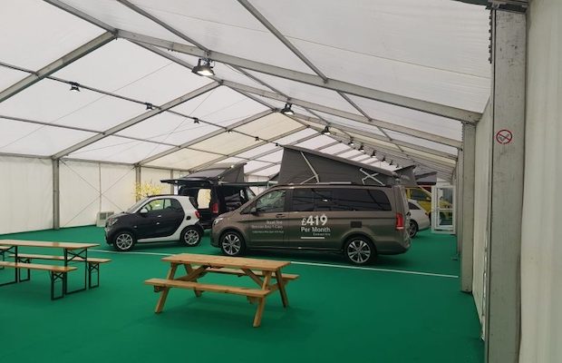 Campervans at the Scottish Caravan, Motorhome and Holiday Home Show 2019