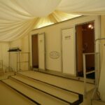 Toilets for Hire with Marquees