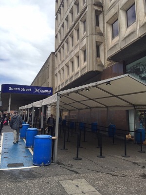 Marquee for Emergency Use, Covid testing screening and Health care purposes in Glasgow