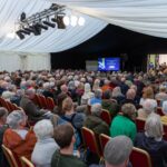 Ready for a reading at the Wigtown Book Festival in Scotland's National Book Town
