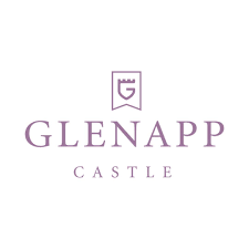 Client logo for client at luxury wedding marquee event
