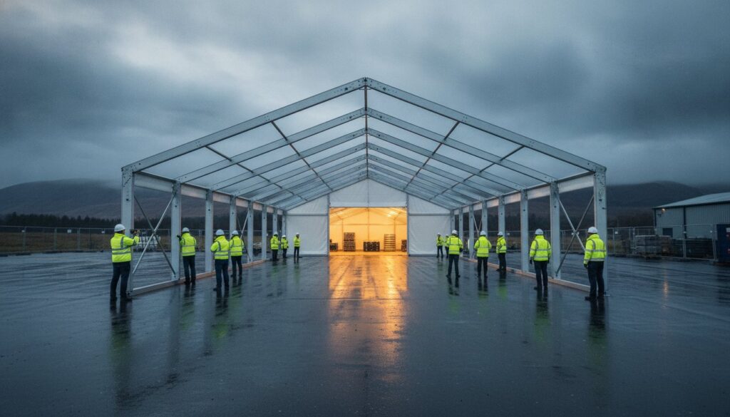 Emergency Marquee Hire: Rapid Response Temporary Structures in Scotland